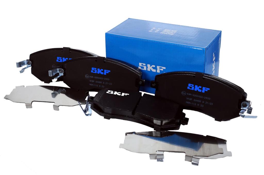 Jeu de 4 plaquettes de frein SKF ref. VKBP 80488 A